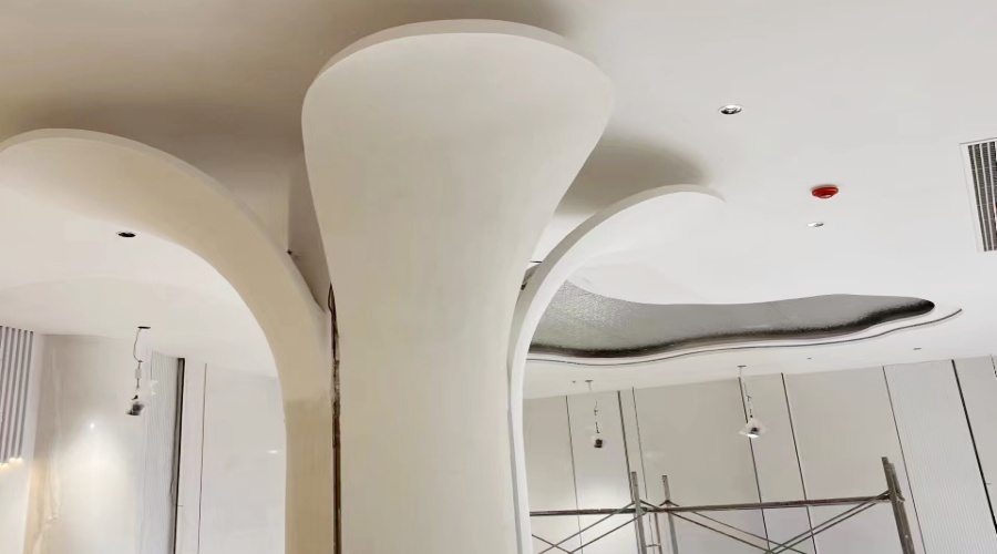 深圳美睦月子會(huì)所GRG包柱定制選擇飾紀(jì)上品