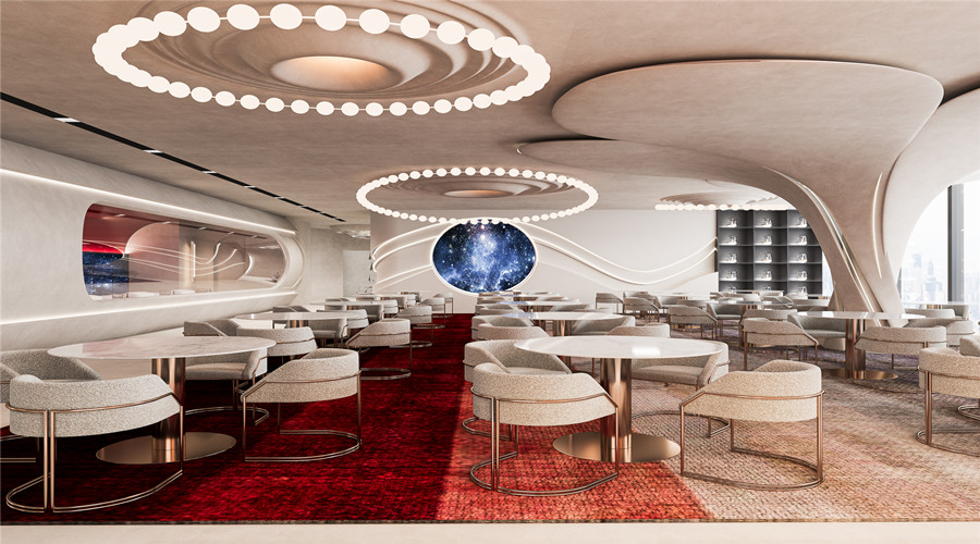 佛山南海醫美醫院--飾紀上品GRG吊頂材料GRG柱子項目