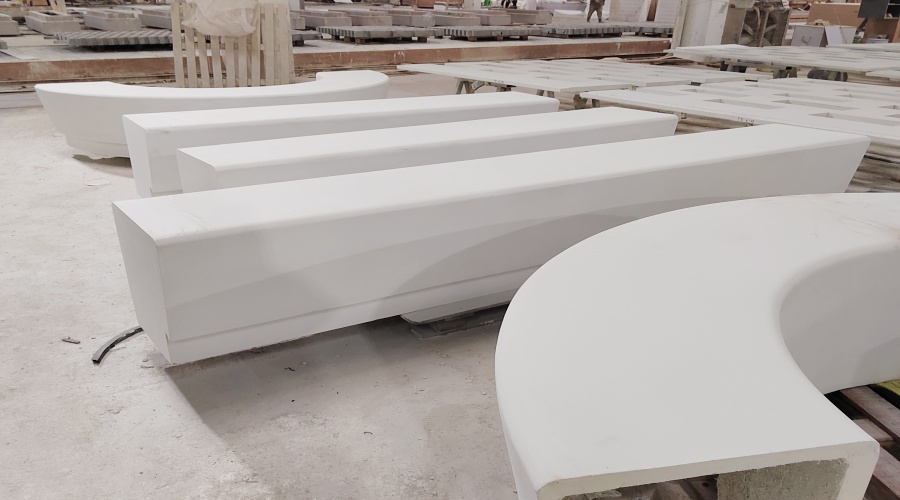 三亞海棠灣一期UHPC坐凳樹池項(xiàng)目-飾紀(jì)上品UHPC廠家案例