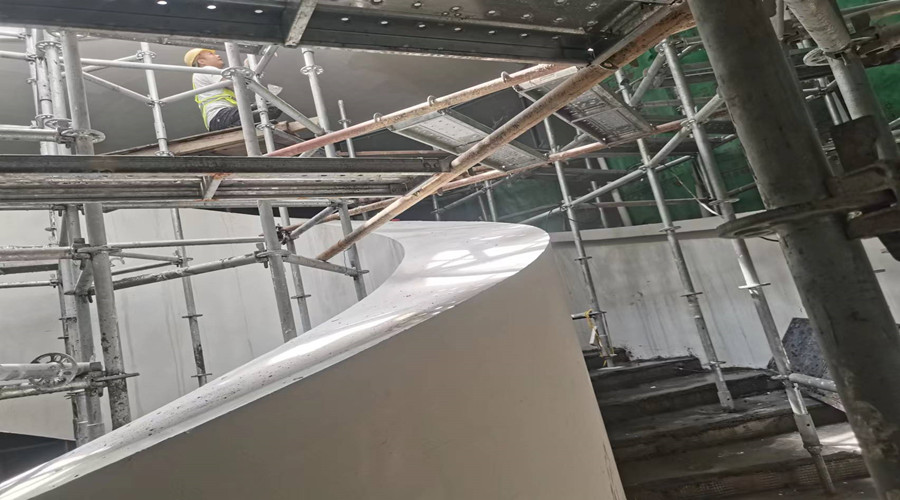 GRC構件施工 GRC構件施工