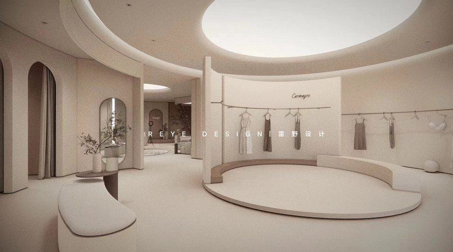 佛山服裝展廳GRG吊頂項目 佛山服裝展廳GRG吊頂項目