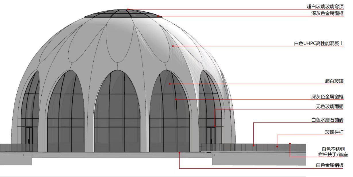 天津泰達時尚廣場UHPC幕墻板項目 天津泰達時尚廣場UHPC幕墻板項目