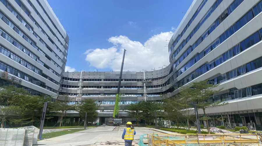 花都區中山大學附屬仁濟醫院GRC外墻掛板工程案例