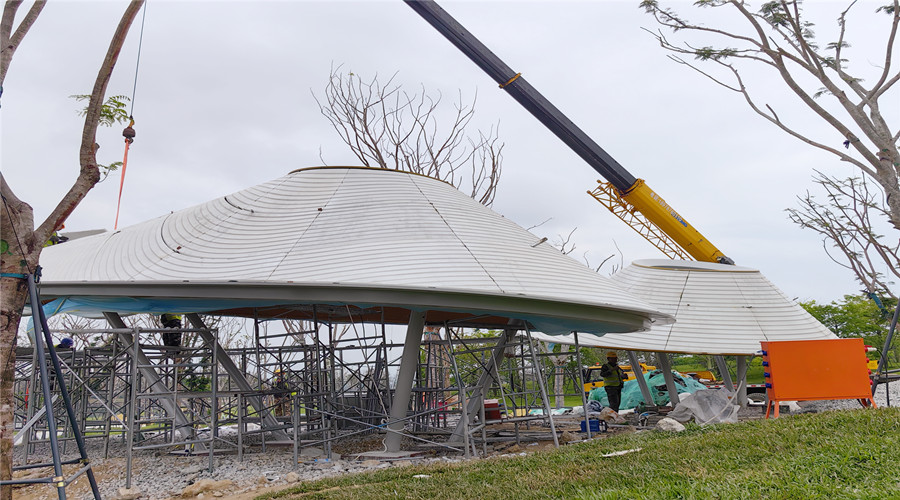 三亞海棠灣UHPC預(yù)制構(gòu)件遮陽(yáng)立面掛板項(xiàng)目 三亞海棠灣UHPC預(yù)制構(gòu)件遮陽(yáng)立面掛板項(xiàng)目