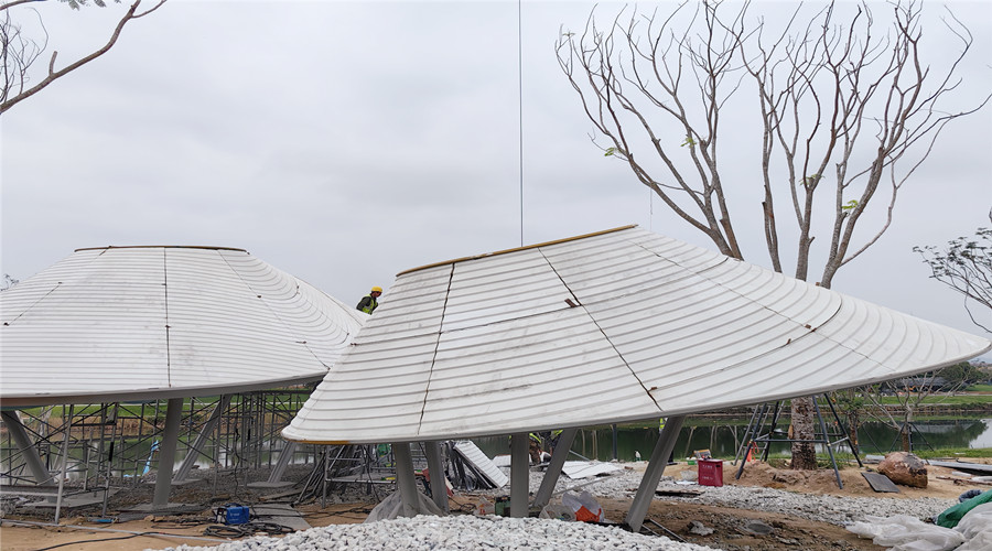 三亞海棠灣UHPC預(yù)制構(gòu)件遮陽(yáng)立面掛板項(xiàng)目 三亞海棠灣UHPC預(yù)制構(gòu)件遮陽(yáng)立面掛板項(xiàng)目