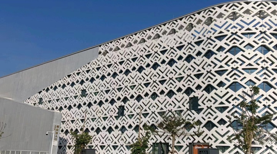 UHPC幕墻板裝飾效果 UHPC幕墻板裝飾效果