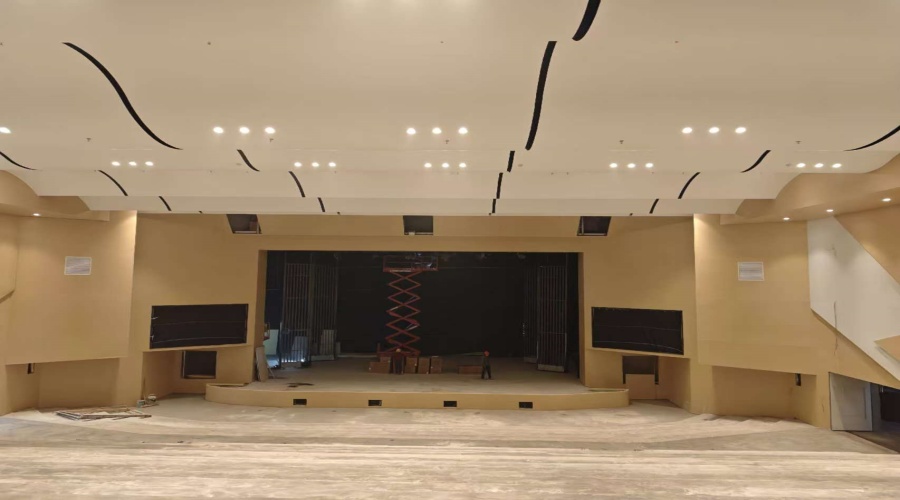 重慶養和教育報告廳GRG吊頂工程案例 重慶養和教育報告廳GRG吊頂工程案例