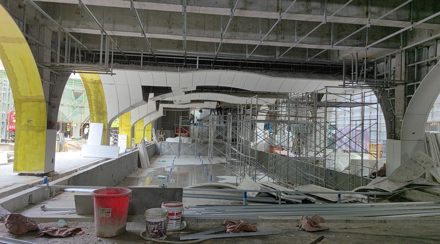 GRG構件安裝 GRG構件安裝