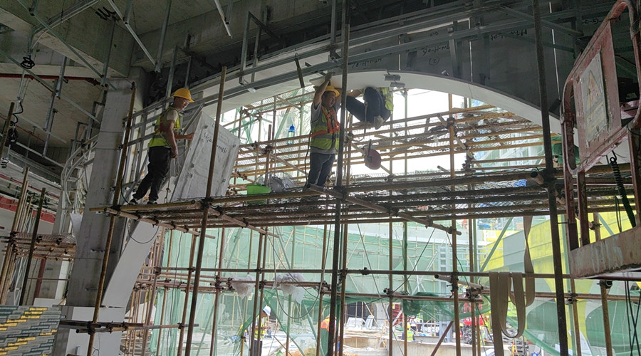 GRG材料安裝 GRG材料安裝