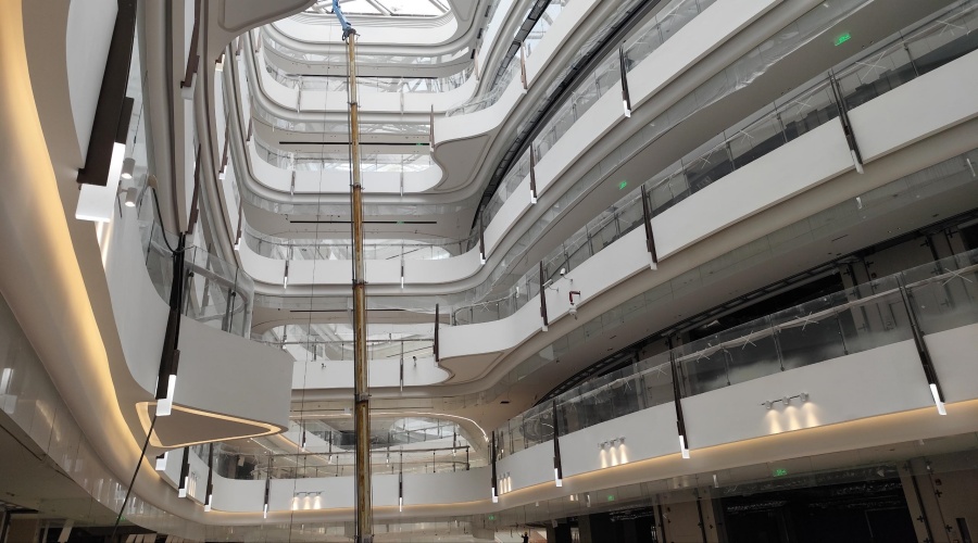 廣州國際金融城君超商場GRG吊頂攔河項目 廣州國際金融城君超商場GRG吊頂攔河項目